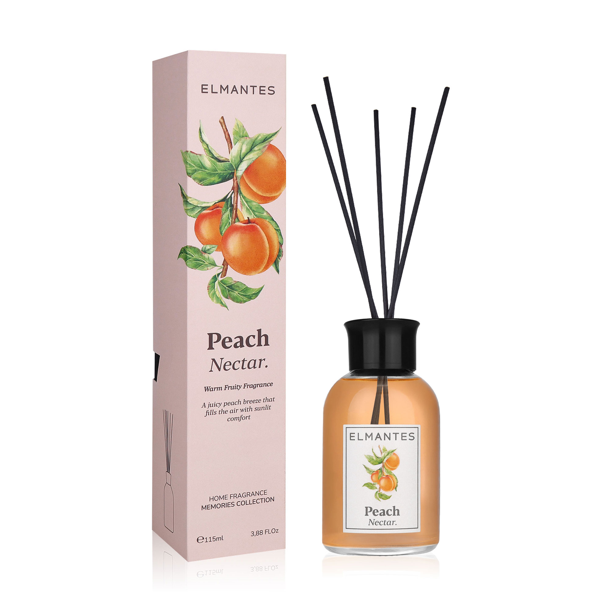 Аромадифузор Elmantes Peach Nectar, 115 мл